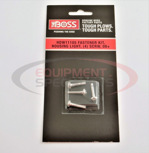 (Boss) [HDW11105] FASTENER KIT, HOUSING LIGHT, (4) SCRW, 08+