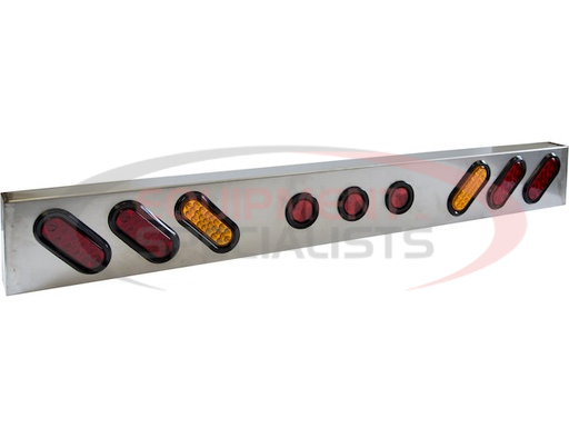 (Buyers) [8891169] 66 INCH OVAL LED LIGHT BAR KIT