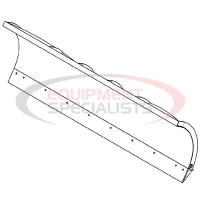 BLADE CRATE (SNOWPLOW) , 9-0, SPR STEEL TRP