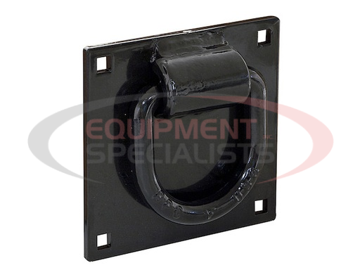 (Buyers) [B40MP] 5/8 INCH FORGED D-RING WITH 4-HOLE INTEGRAL MOUNTING BRACKET